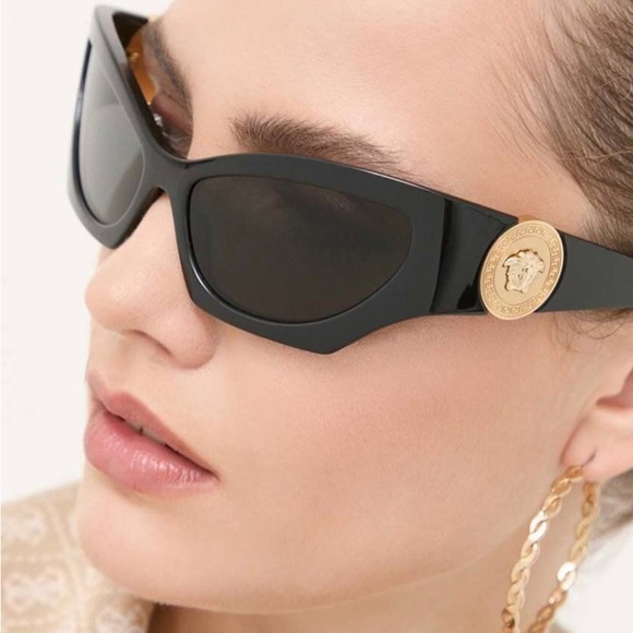 NEW VERSACE EMRATA SUNGLASSES VE4450 GB1/87 NEW SUNGLASSES MOD 4450 BLACK main image 14
